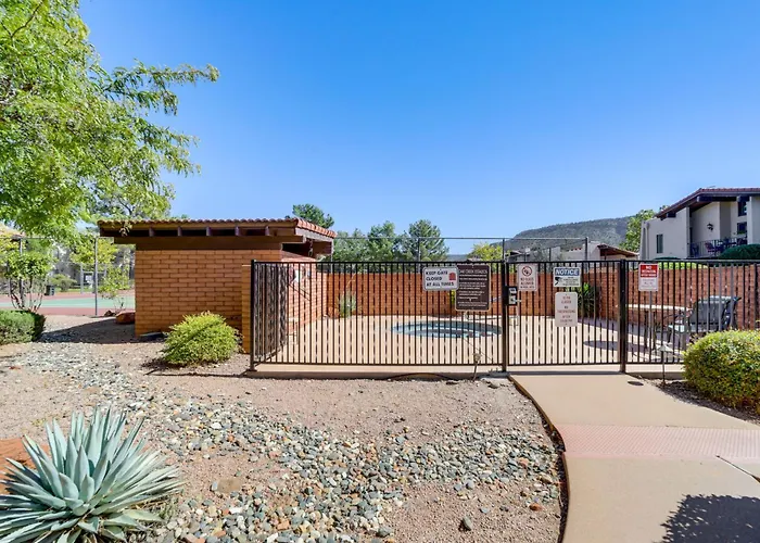 Sedona Condo Mtn Views, Balcony And Hot Tub Access